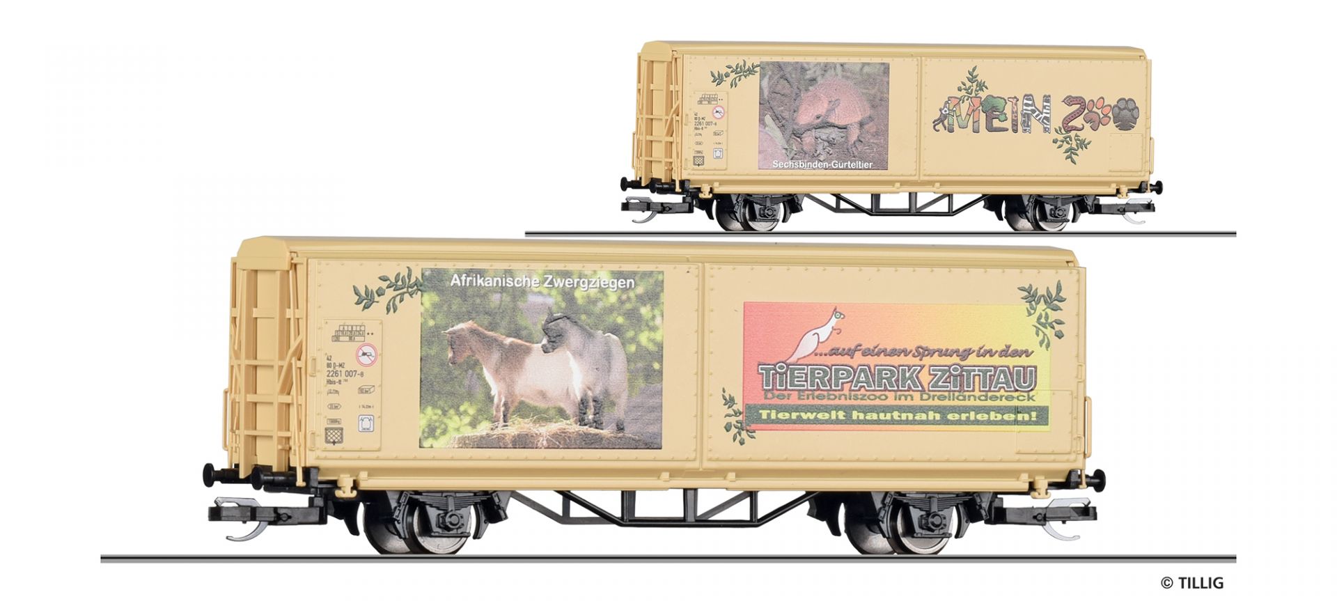 14855 | START-Schiebewandwagen „Mein Zoo“