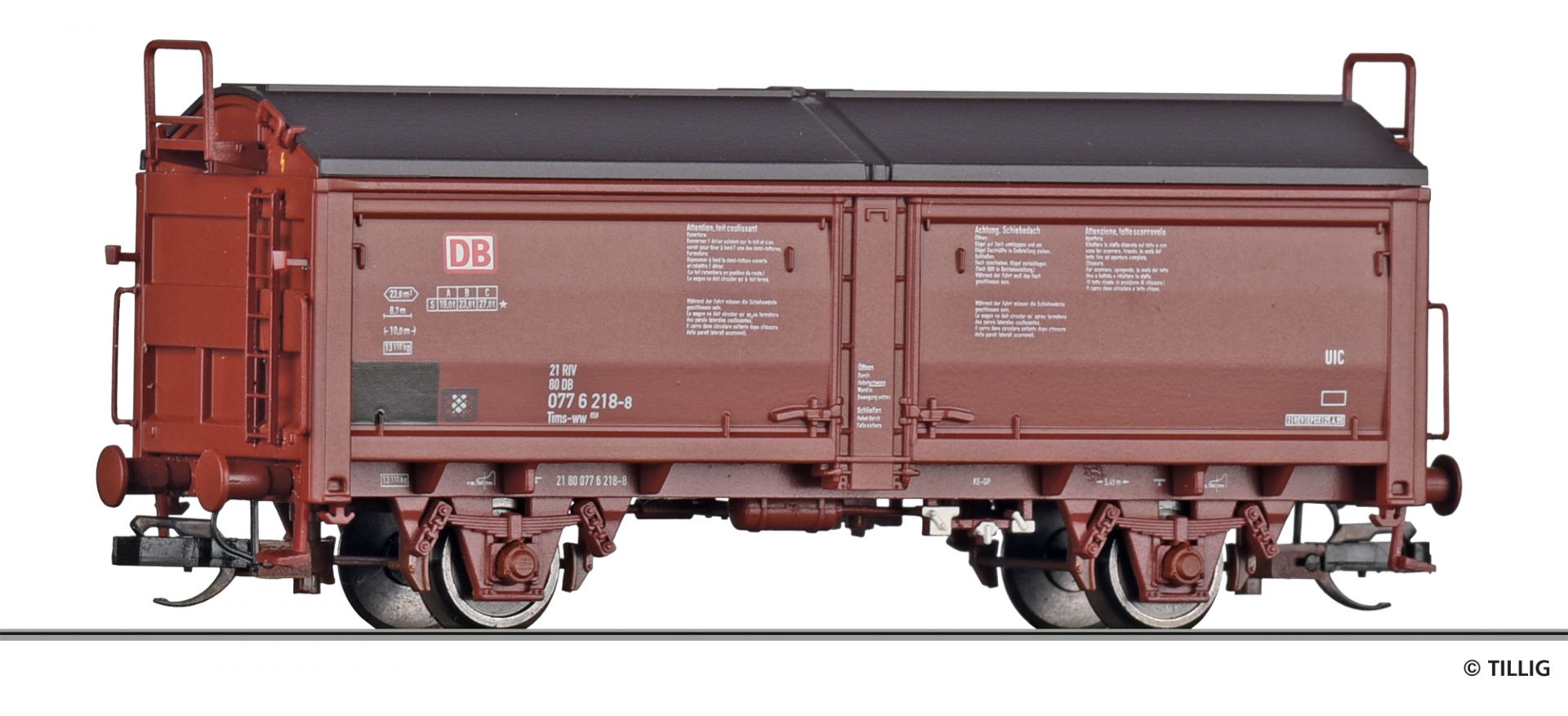 17656 | Schiebedach-/Schiebewandwagen DB AG