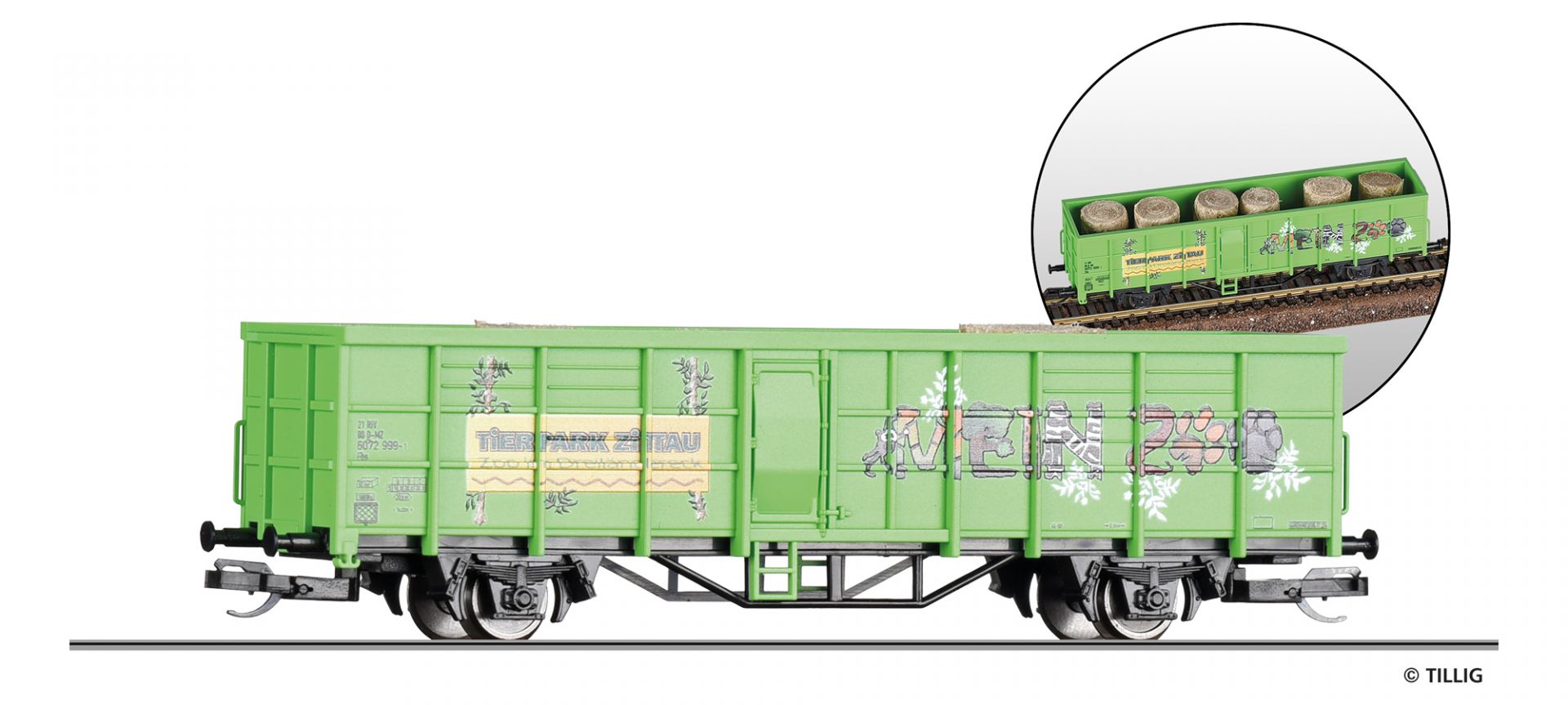 14901 | START-Open car “Mein Zoo” with load