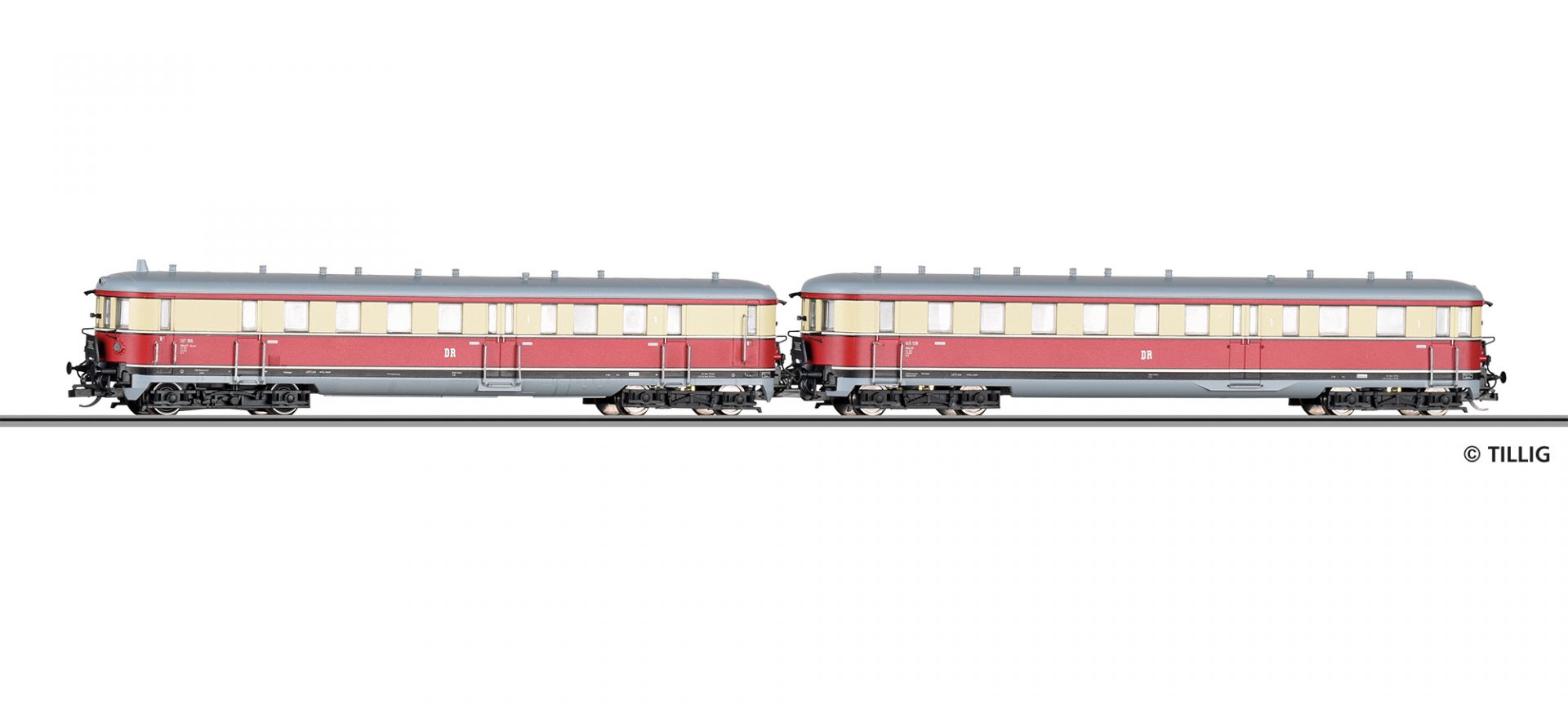02857 | Triebwagen mit Steuerwagen DR
