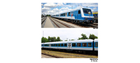 01098 | Passenger coach set Gesellschaft für Fahrzeugtechnik mbH